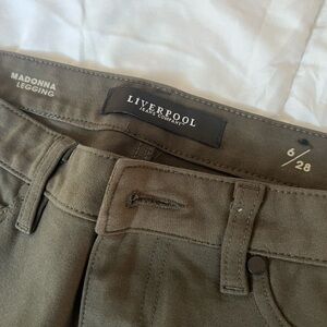 Liverpool Dark Green Legging/Jeans